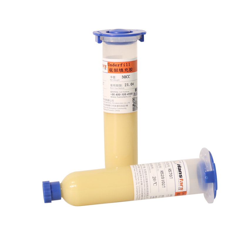 環氧底部填充膠固化后有氣泡產生原因分析及解決方案